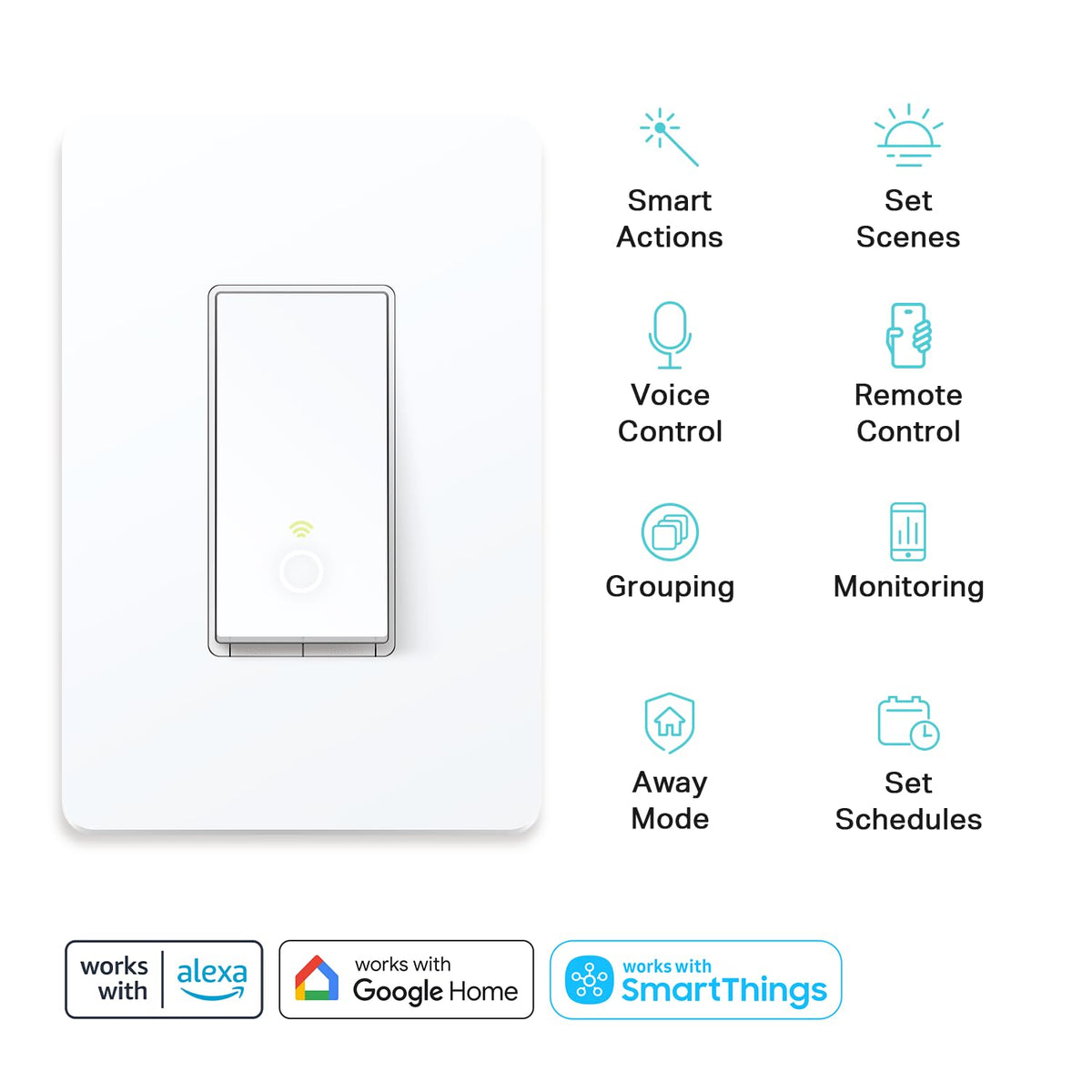 Kasa Smart HS210 packaging highlighting hub-free setup