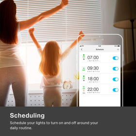 Kasa Smart HS210 with Alexa and Google Assistant icons for voice control