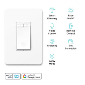 Kasa Smart HS220 app-guided-setup enabling quick setup on 2.4 GHz networks.