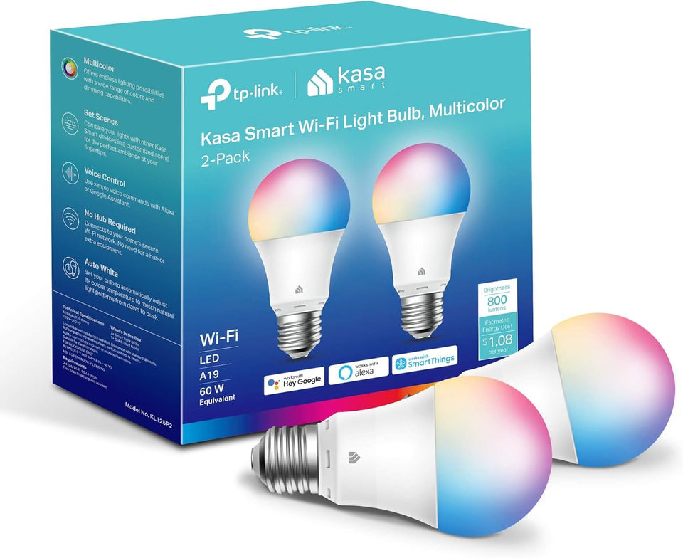 Kasa KL125P2 multicolor lighting for mood scenes