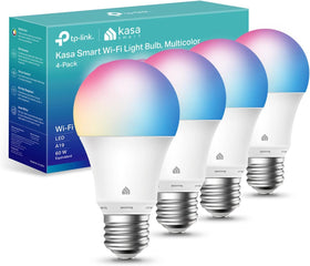 Kasa Smart KL125P4 color-changing setup for ambient lighting and scenes.
