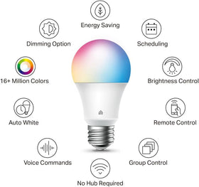 Voice control with Alexa and Google Assistant for hands-free lighting.