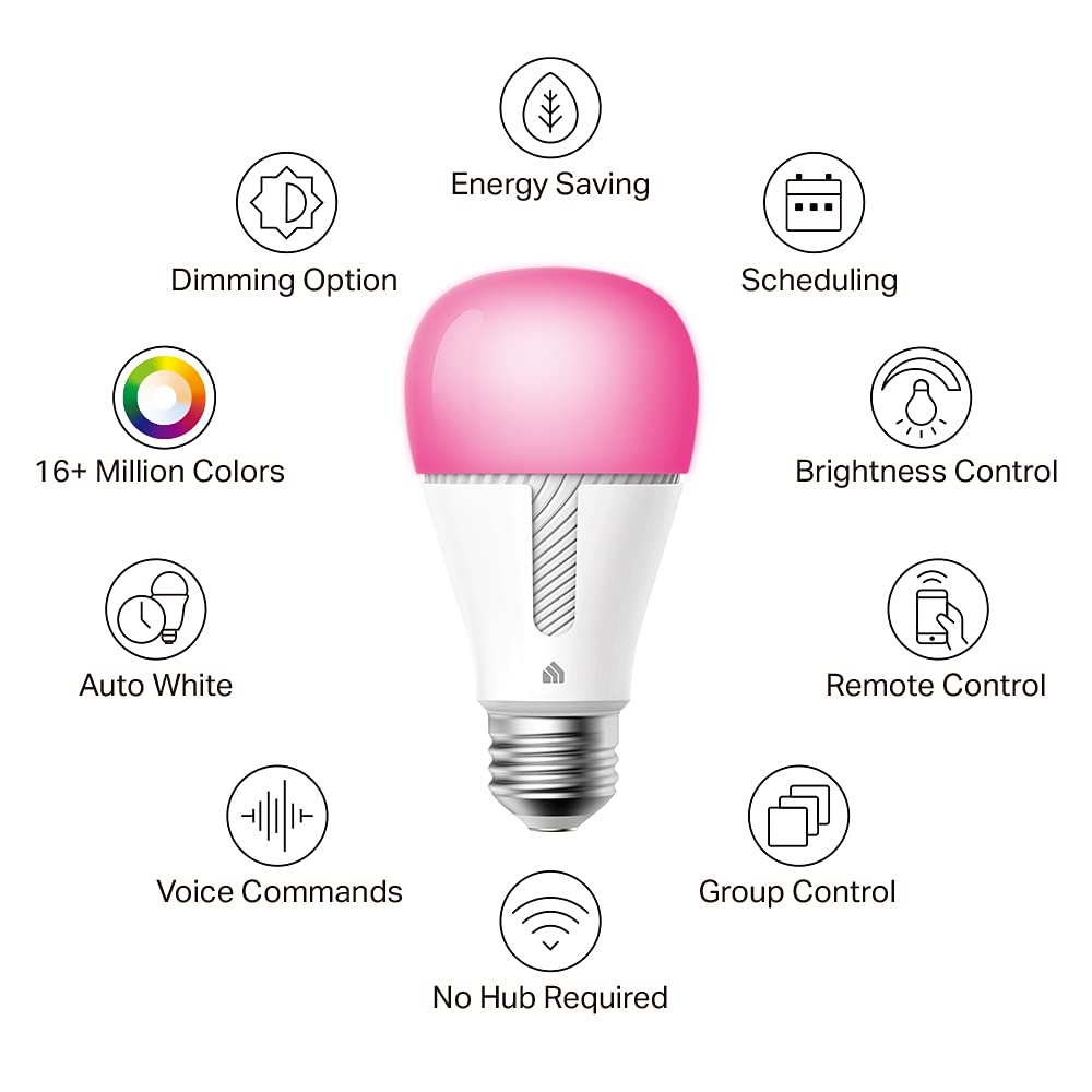 Kasa Smart KL135 16M colors for mood lighting customization