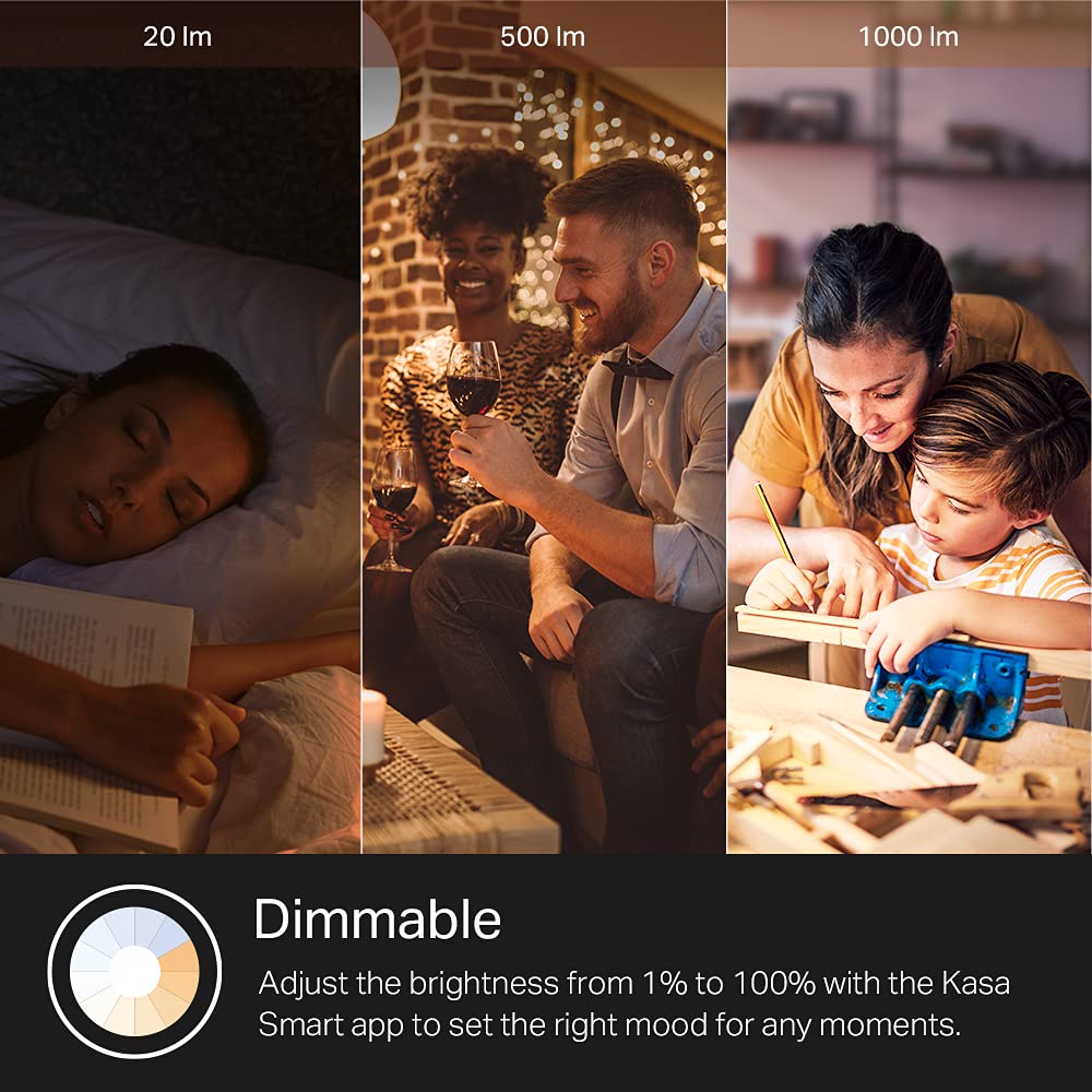 Kasa Smart KL135 hubless setup for simple installation