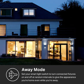 Kasa KS200P3 app control on smartphone for remote lights management.