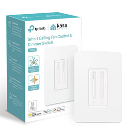 Kasa Smart KS240 four-speed fan control for customizable airflow at home.