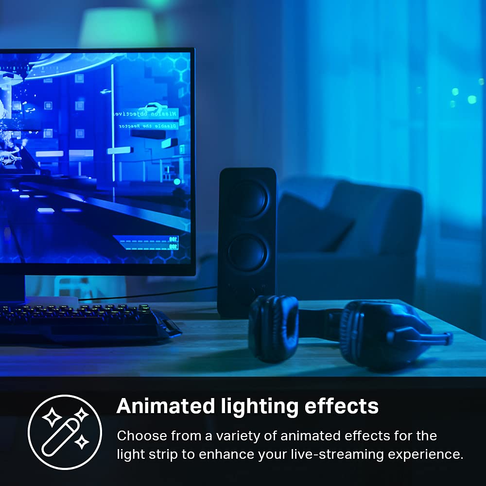 Kasa Smart LED Light Strip grouped with other devices for synchronized scenes