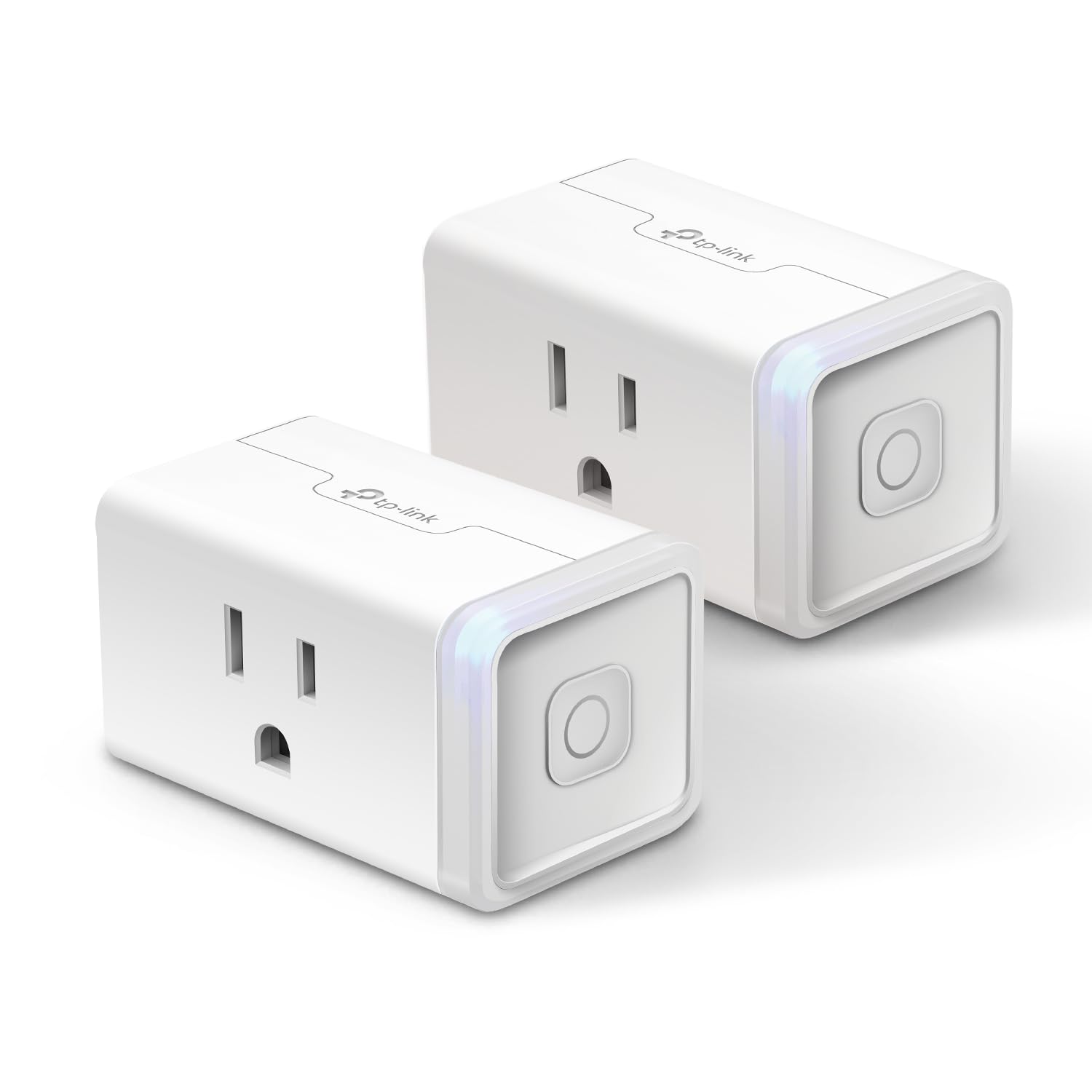 Kasa Smart Plug Mini 15A appearance shows a compact design ideal for tight outlets.