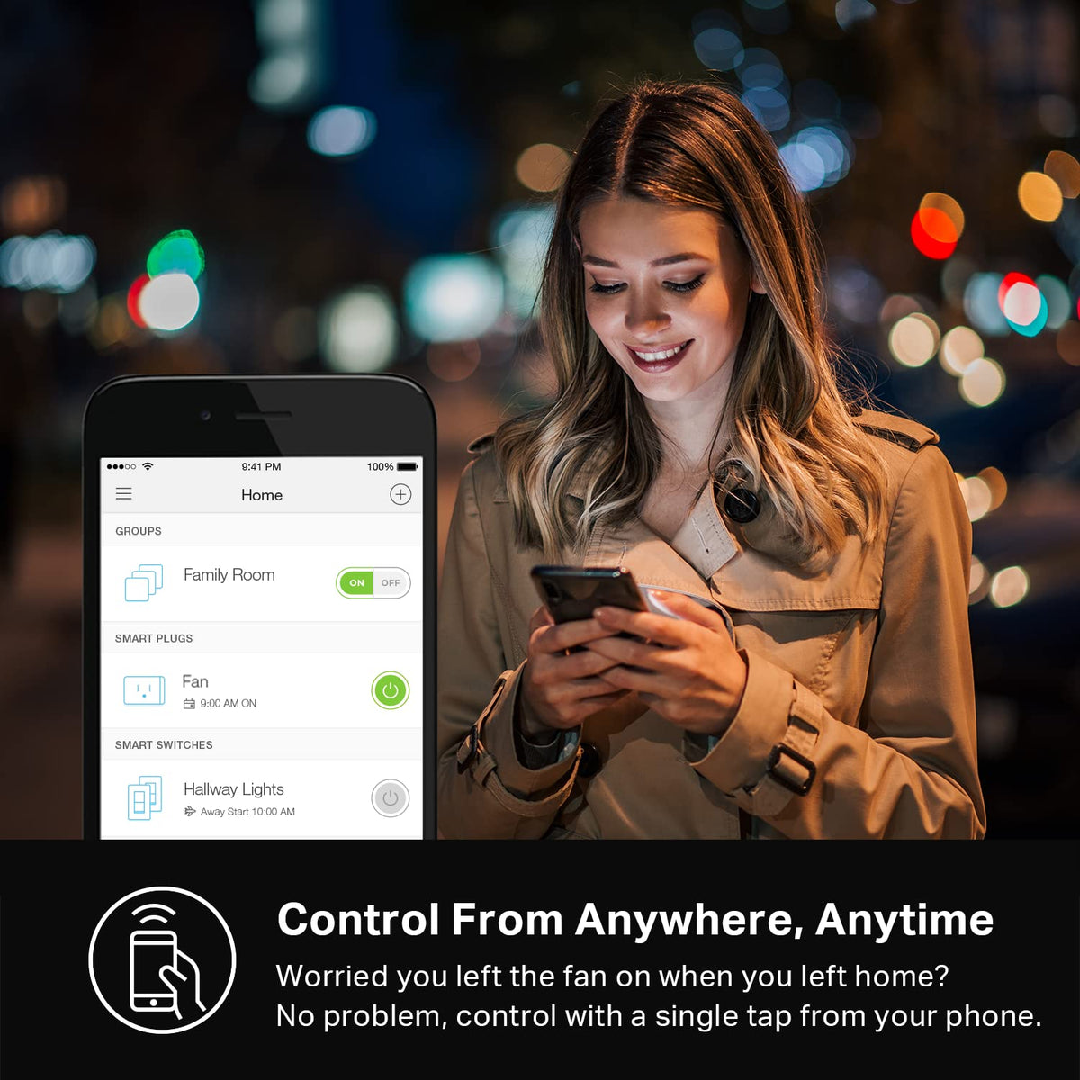 Kasa Smart Plug Mini HomeKit setup enables Siri control and remote access.