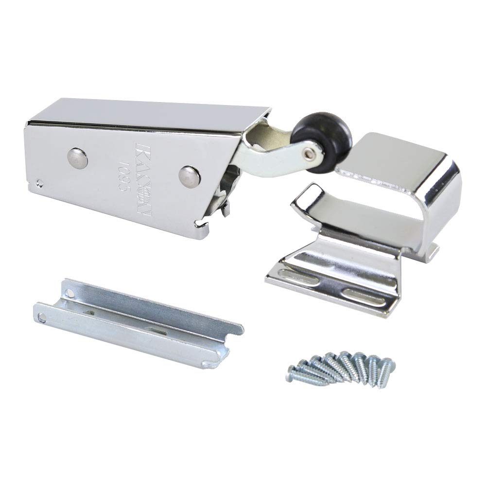 Kason 1095 spring action door closer shown in operation for smooth closure