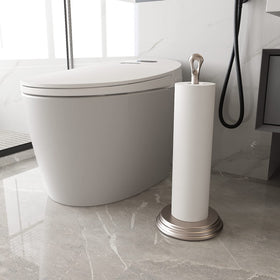 Kasunto in-bathroom setup demonstrates organized space
