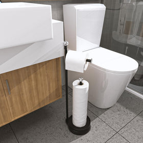 Compact dimensions of Kasunto holder save space in small bathrooms