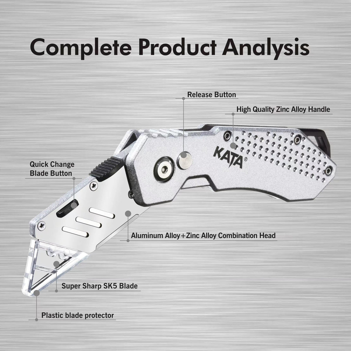 KATA 3-Pack belt clip in use for hands-free portability.