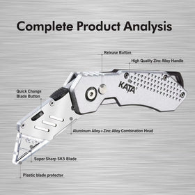 KATA 3-Pack belt clip in use for hands-free portability.