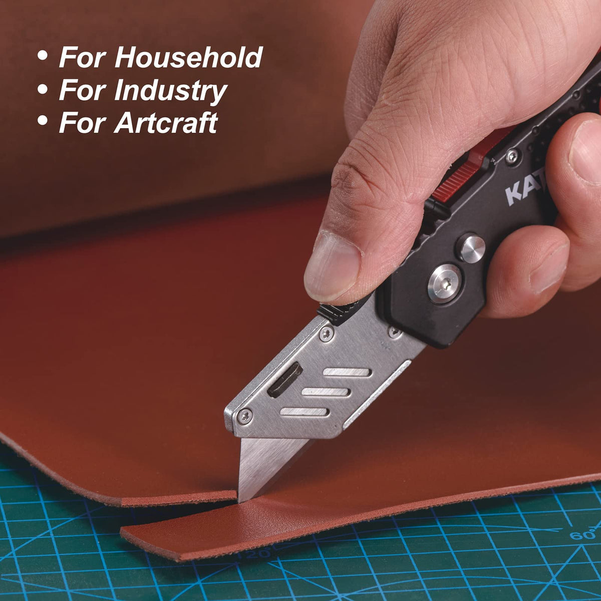 KATA compact kit clipped to belt for on-the-go use.