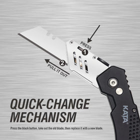 KATA includes twelve extra blades for extended project sessions.