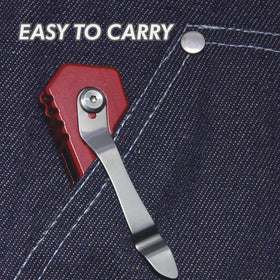 KATA zinc alloy body provides non-slip grip and lasting durability.