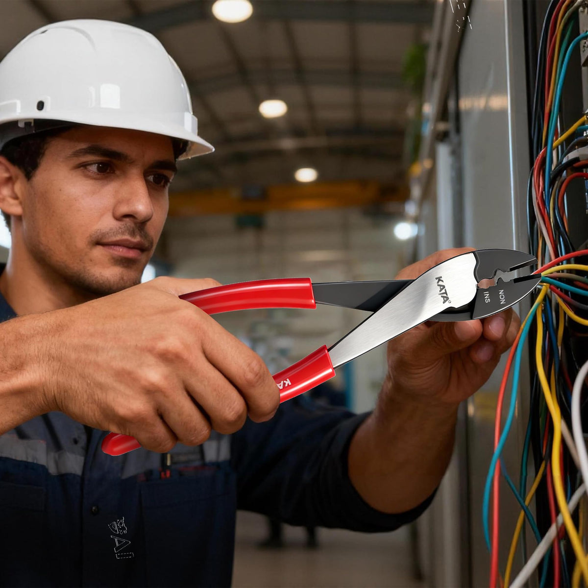 KATA tapered head fits narrow spaces for versatile installations