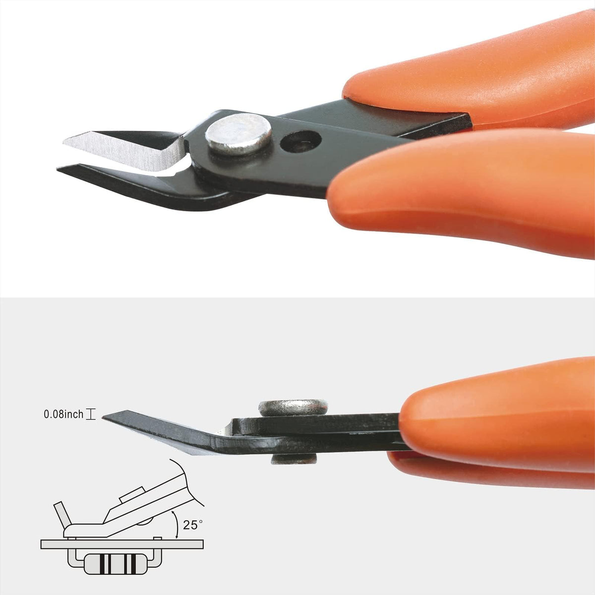 KATA dolphin-style non-slip handle offers comfortable grip during extended use.
