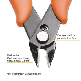 KATA cutter body made of heat-treated 65Mn steel for durability in hobby work.