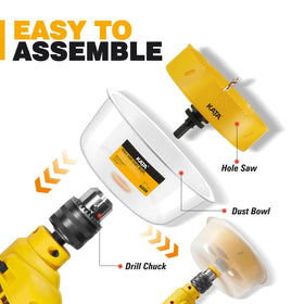 KATA hex key wrench for quick blade and accessory adjustments.