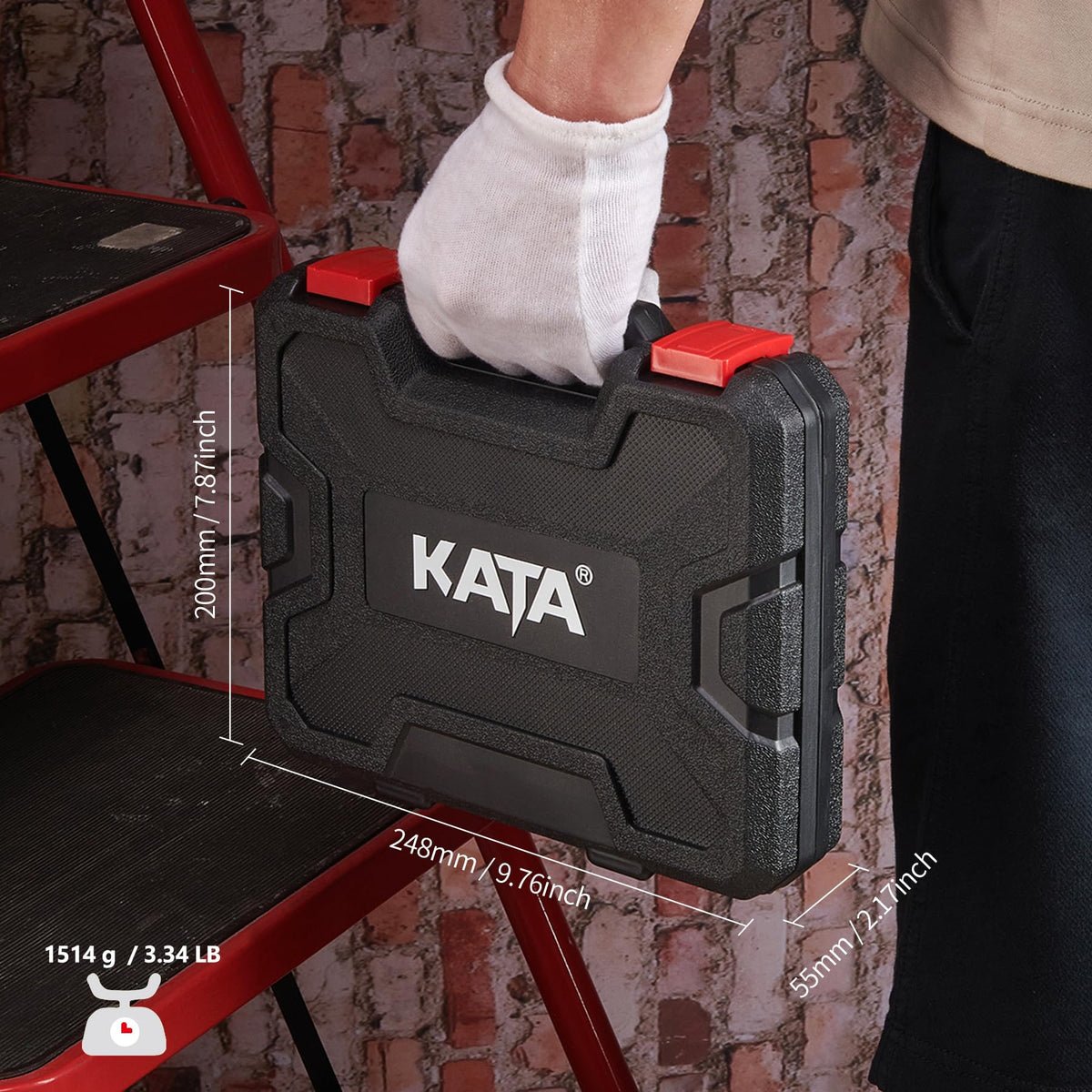 KATA hole saw blade collection shows sharp rust-resistant teeth for clean cuts.
