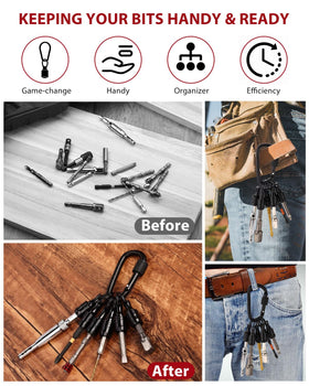 Katerk compact design fits pockets or tool belts.