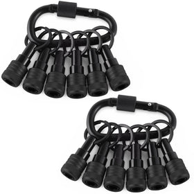 Katerk bit holder key chain with 12-pc set keeps 1/4 inch bits organized and accessible.
