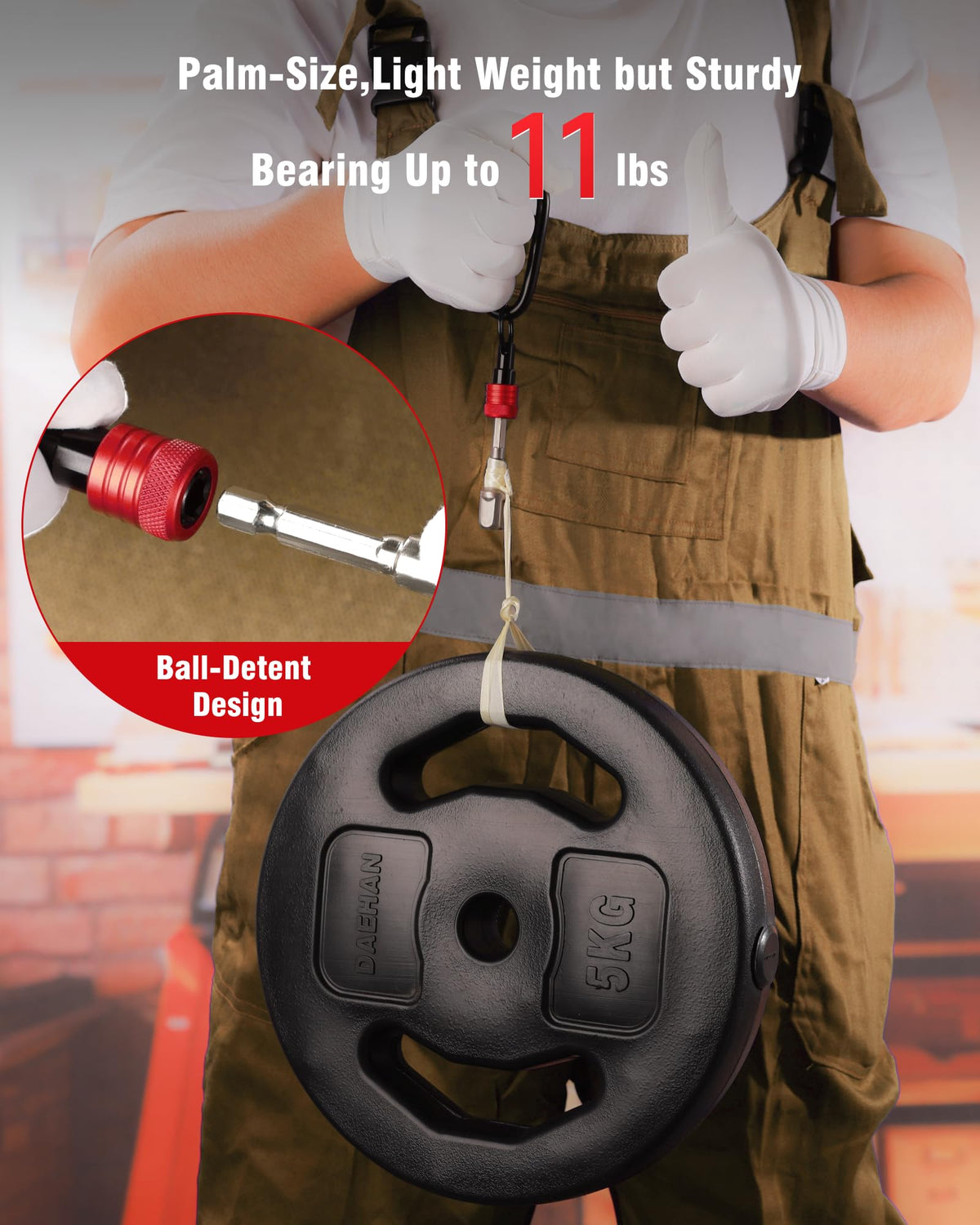 Katerk Bit Holder enables one-handed loading of bits