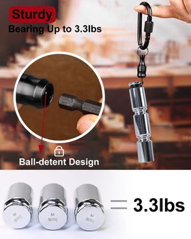 Katerk steel ball grip prevents slipping during use.
