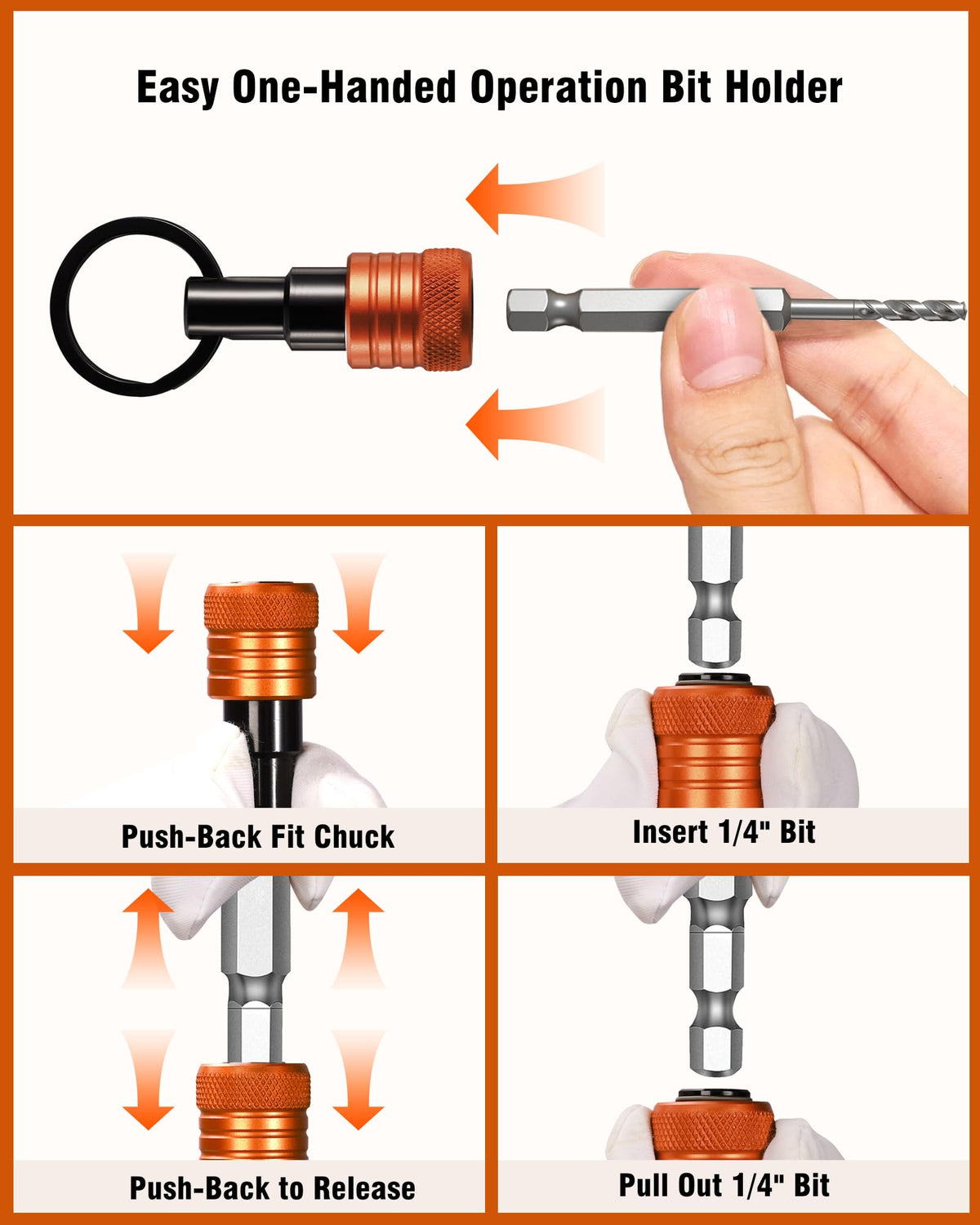 Katerk lightweight aluminum design resists wear for long-term tool organization.