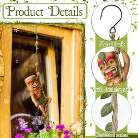 Kathfly waterproof resin tiki garden statue withstands weather