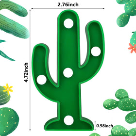 Kathfly LED cactus lamp for Cinco de Mayo fiestas, ideal as a bright party accent.