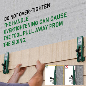 Kathleno 2-pack kit supports faster, accurate siding installation.