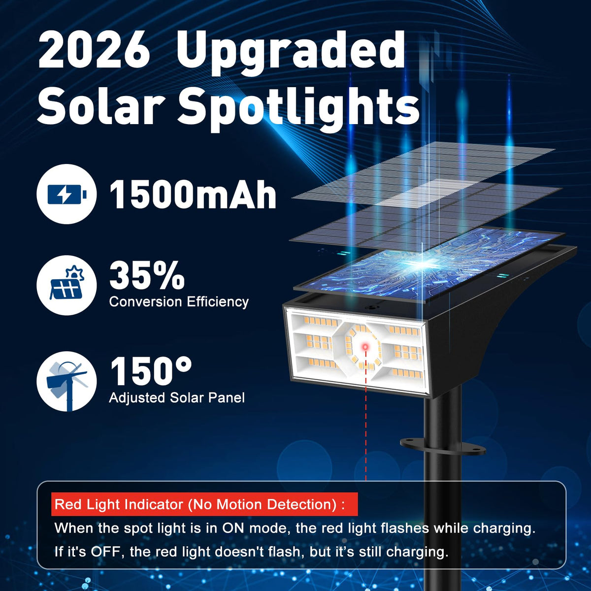 Katipeal ground stake installation for easy solar lighting setup.