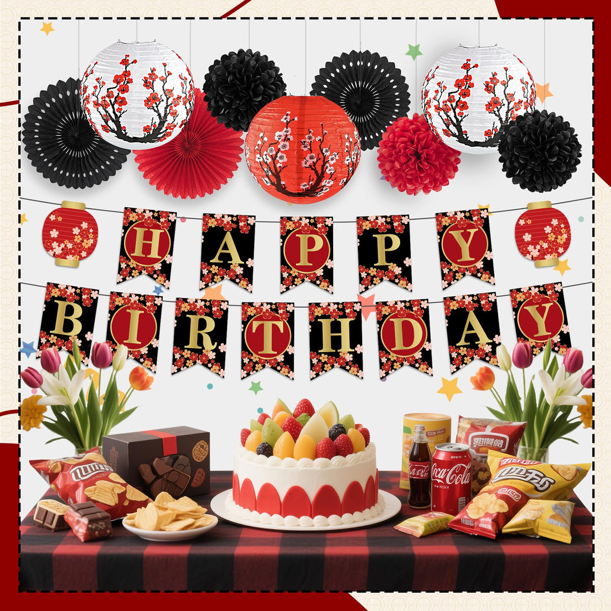 KaTiSeMo hibachi party decor collection ideal for sushi nights