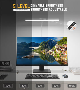 Kaulsoue Desk Lamp base provides sturdy desk support.