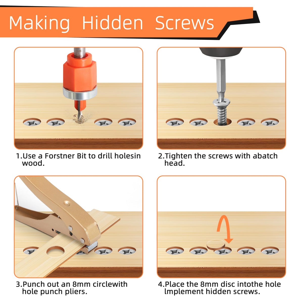 Kauwm high-speed steel bits maintain sharpness through repeated use