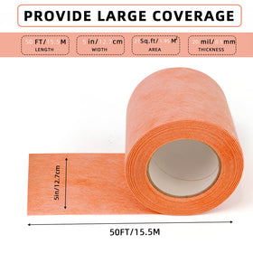 Kauwm underlayment for kitchen walls and floors enhances moisture resistance.