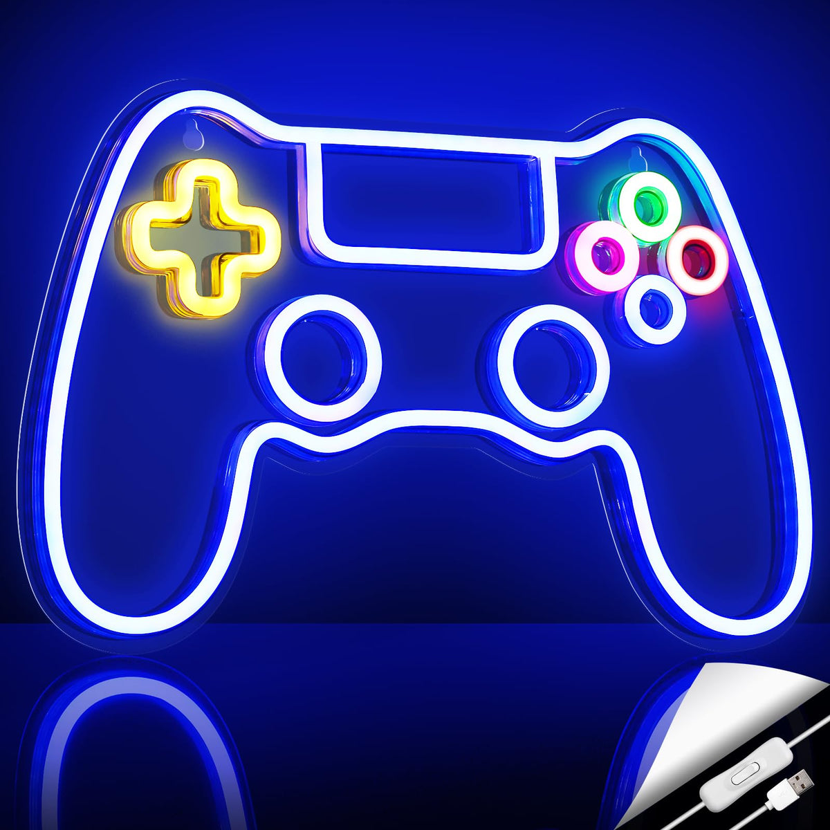 Kavaas gamer decor adds color without overheating.