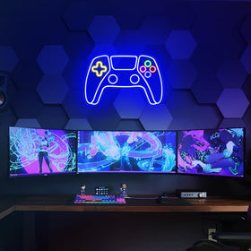 Kavaas Gamer Neon Sign wall mount: quick and easy room upgrade