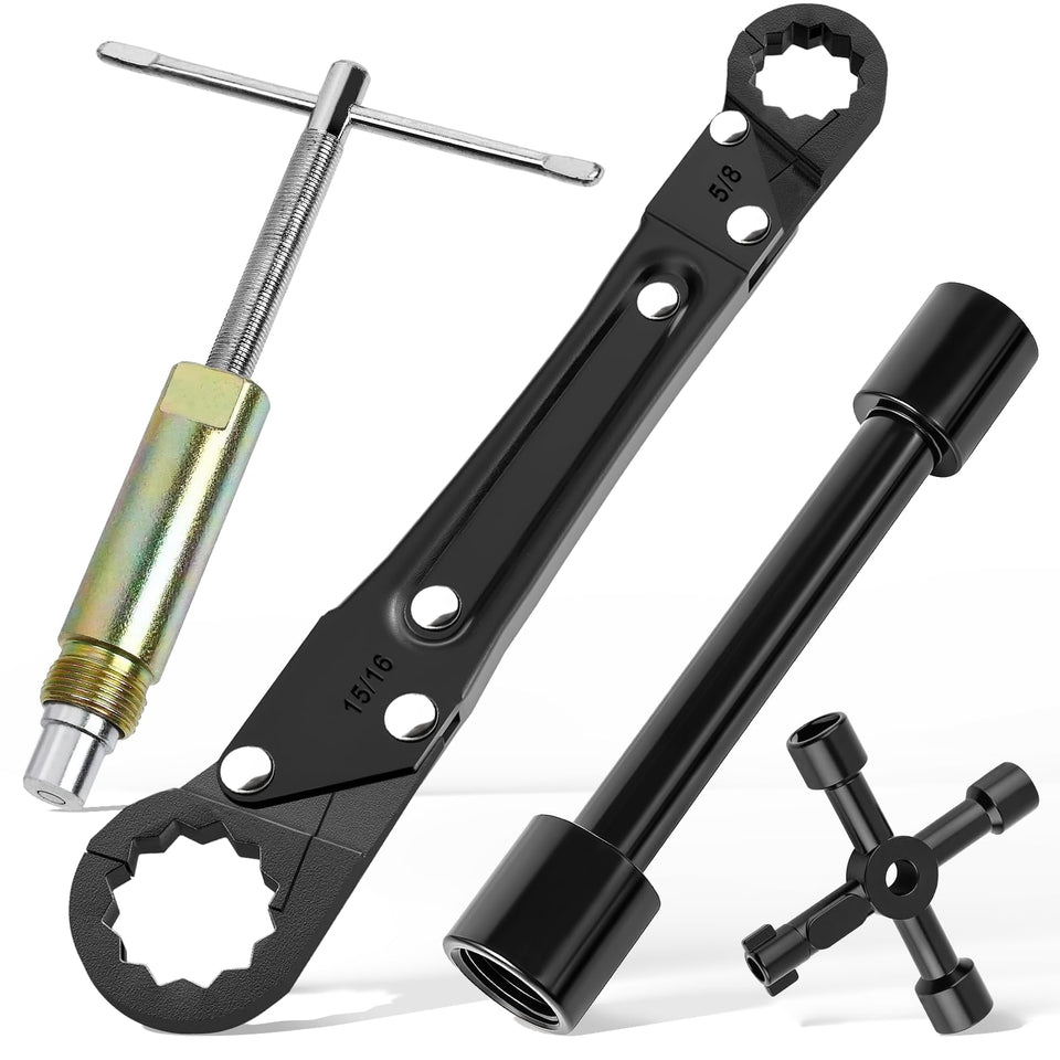 Kavedod angle-stop removal tool with half-inch compression sleeve for quick maintenance.