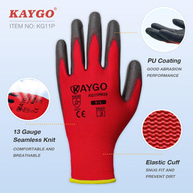 KAYGO gloves showcasing dexterous fingertips for precise handling.
