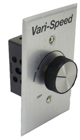 KB Electronics 8811007 front view showing adjustable speed control for fans.
