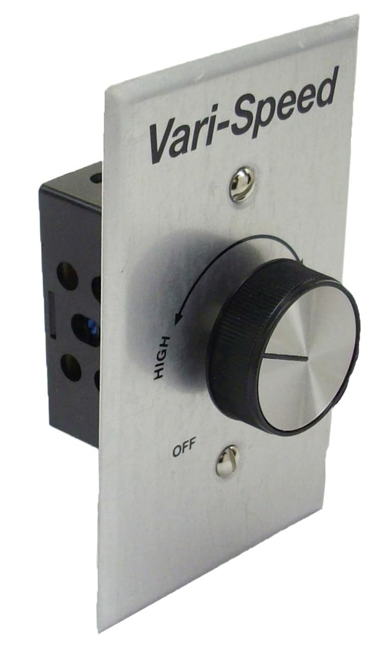KB Electronics 8811007 front view showing adjustable speed control for fans.