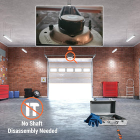 All-in-one kit contents: gears, bearings, grease, magnetic tray, and manual.