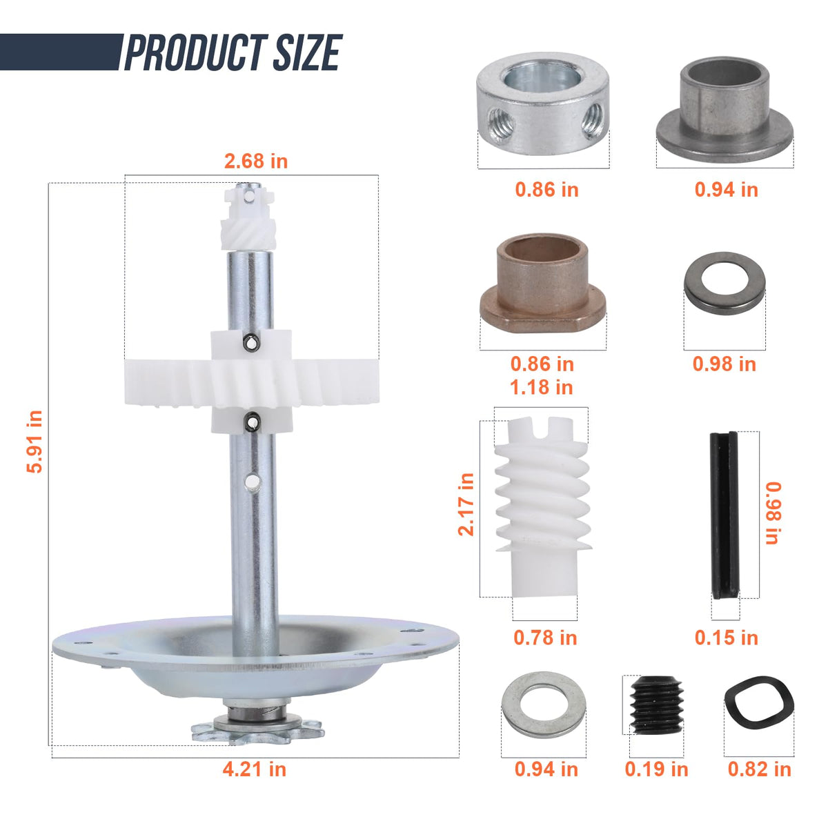 Kbiykuy assembly kit laid out with visual guide for easy upgrade.