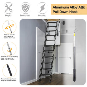 Kbiykuy versatile pull-down solution suitable for garage doors and more.