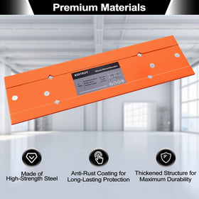 Kbiykuy sheet metal bender high-visibility orange finish keeps tools easy to locate