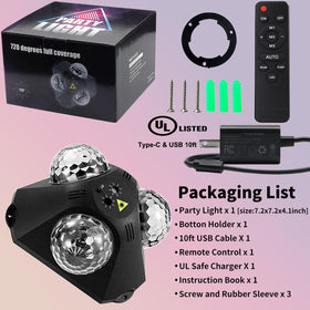 KBJ Disco Ball Decor suits indoor and outdoor parties with festive vibe.